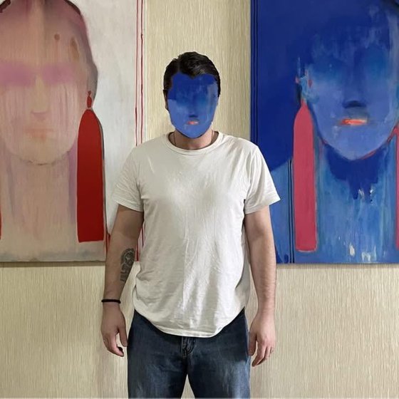 Ultramarine Portrait