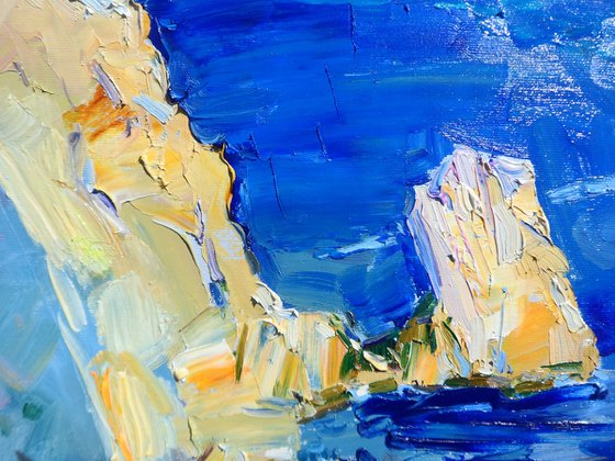 " Sardinia. Warm evening "