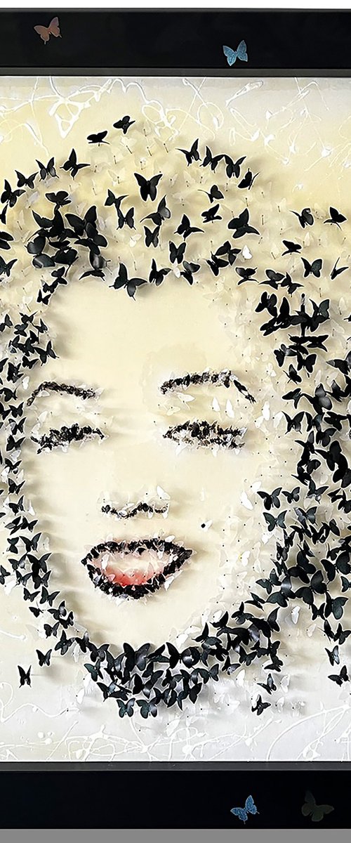 Marilyn Butterflies by Gardani Art