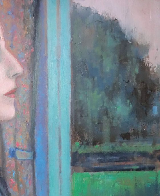 Woman at a window
