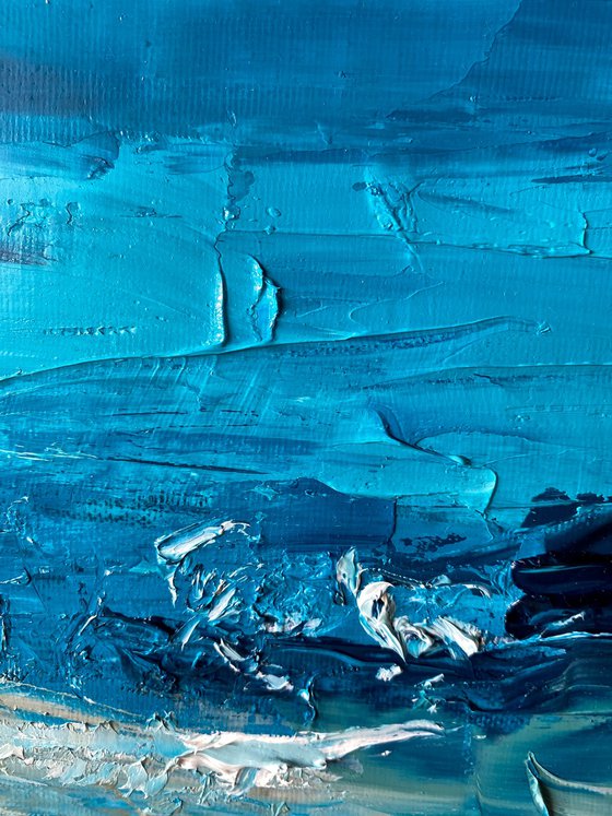 Abstract Turquoise Ocean