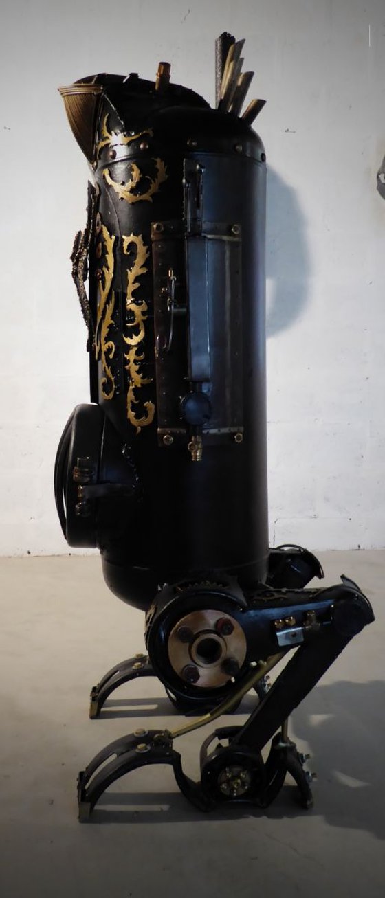 Steampunk mek boiler