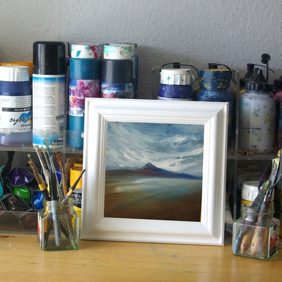 Northern Loch, Scottish mountain and lake landscape