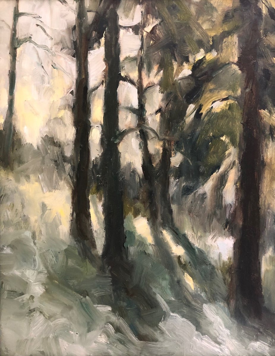 A Slow Thaw By Joanna Farrow, 16 X 20, Artwork For Sale On Artfinder