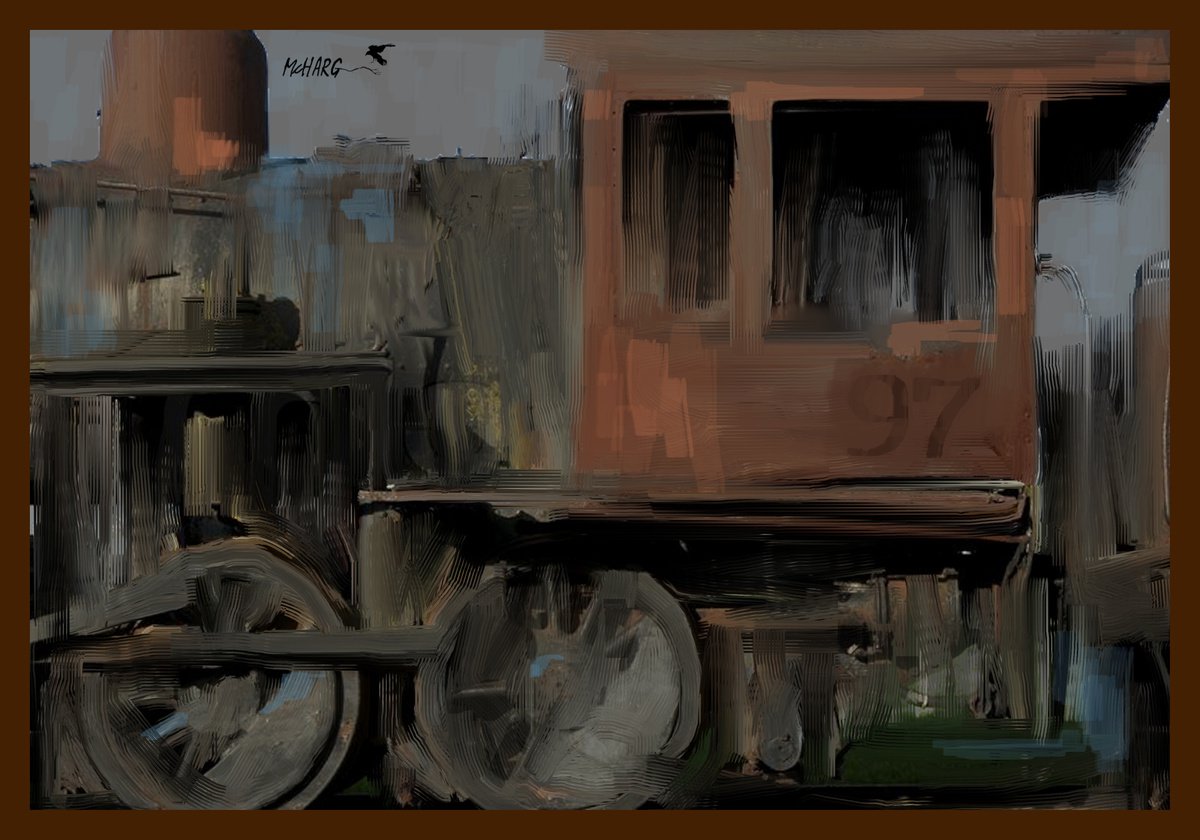 Organic Abstract Acrylic Painting By Joe Mcharg, 40 X 28, Old 97 40X28, Original Artwork