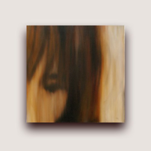 Portrait Oil Painting - Feeling Down by Matthew Withey