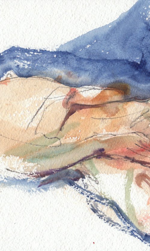 NUDE WOMAN. 2024 #20 by Irina Bibik-Chkolian