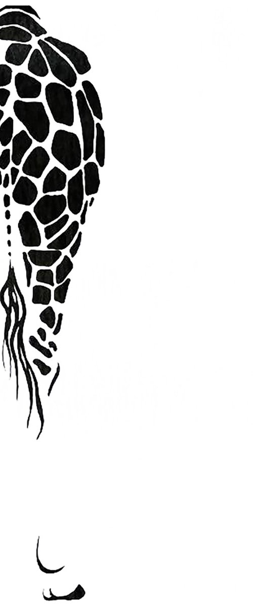 GIRAFFE - MODERN WALL ART by Nicolas GOIA