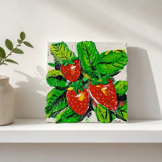 Red Strawberries from the Marchfeld