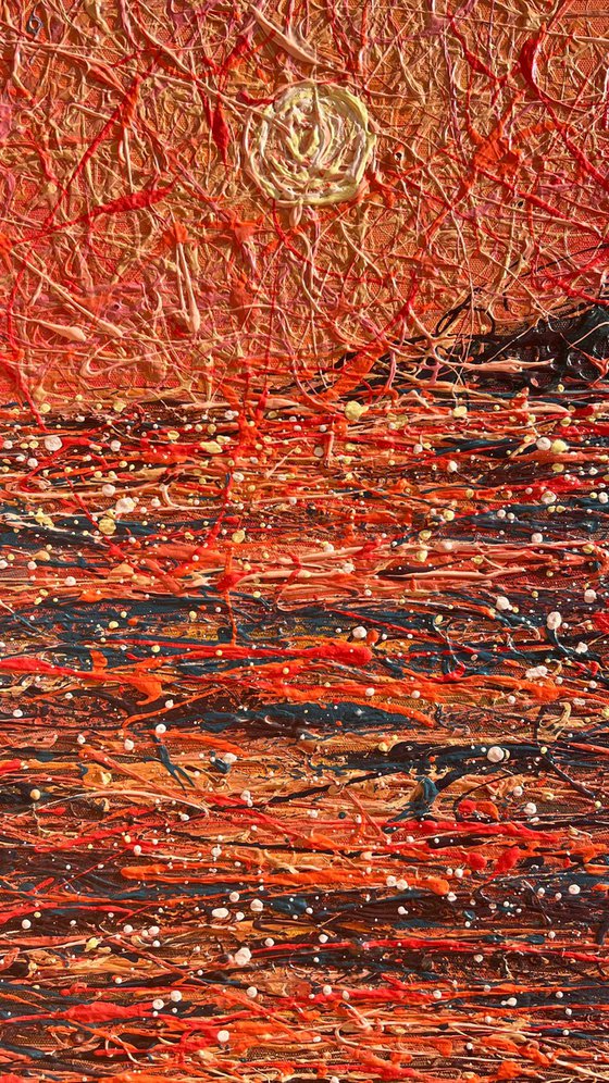 Flames of the Sky - triptych