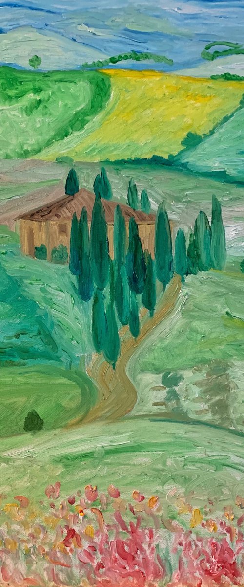 An Italian Landscape by Kat X