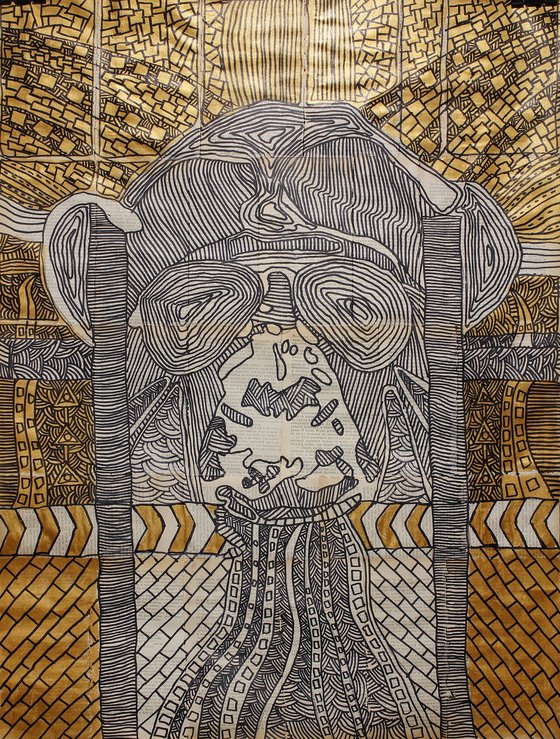 Trinity. Gold (triptych)