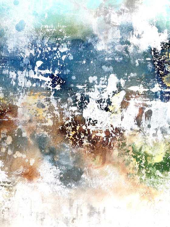 sky, water, earthtones (120 x 80 cm) Dee Brown