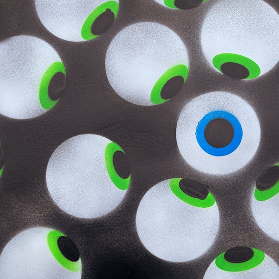 Ju-Ju Eyeballs (blue eye)