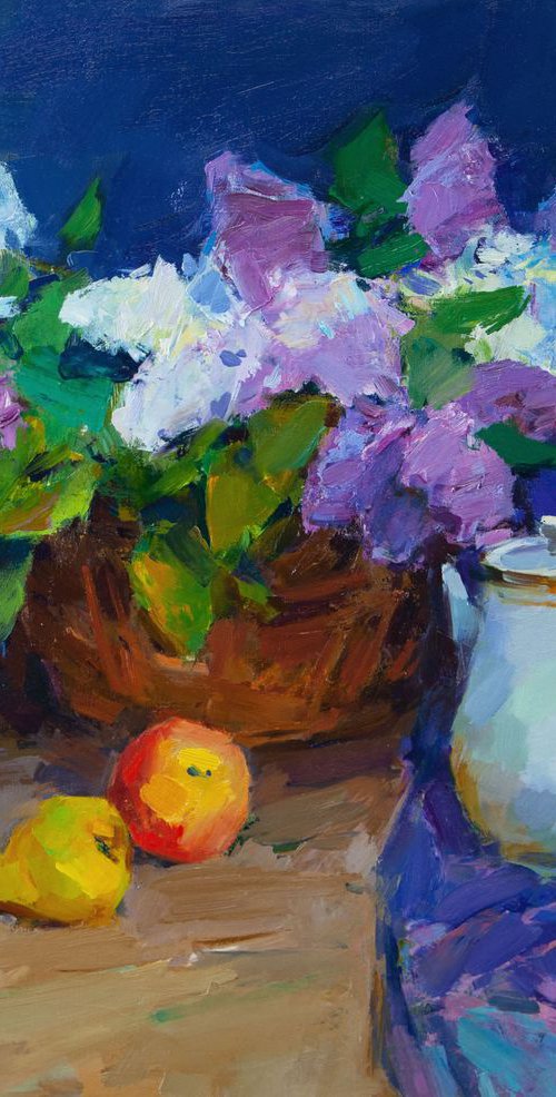 Bouquet of Lilacs by Aleksandr  Kryushyn