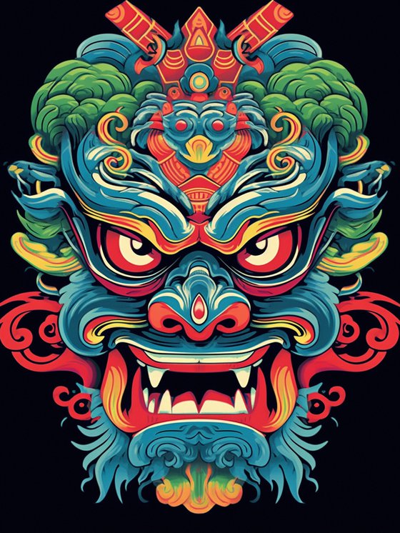 Asian mask I