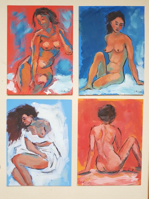 Nude sketches by Svetlana Grishkovec-Kiisky