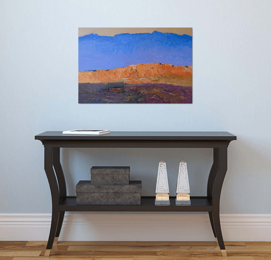 Evening Light. Desert