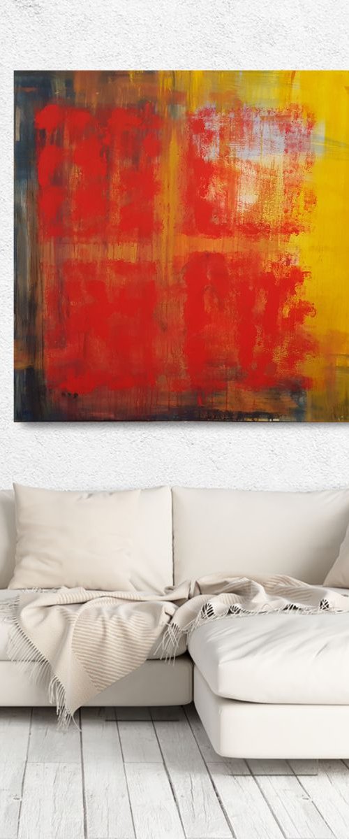 Red Window by Stefanie Rogge