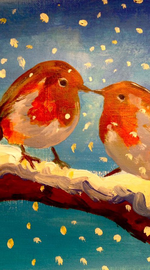 Give us a kiss! by Emma Sian Pritchard