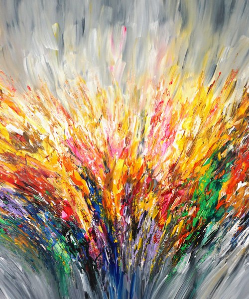Positive Energy Anthracite XXL 1 by Peter Nottrott