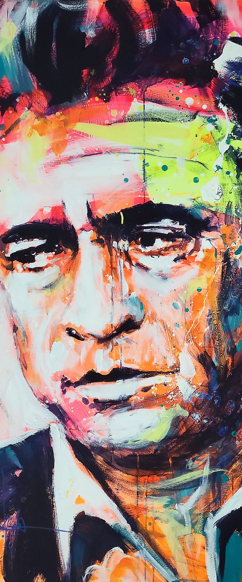 Mr. Johnny Cash by Marta Zawadzka