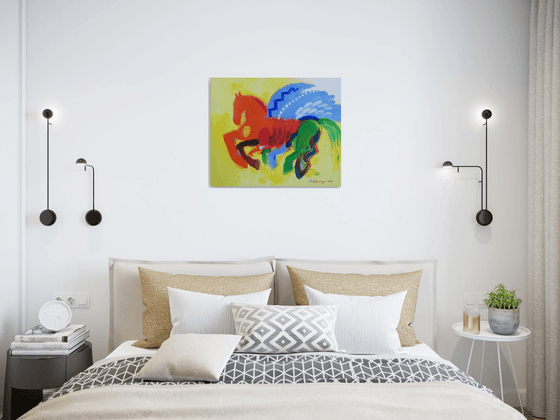 Pegasus for Vincent (van Gogh)