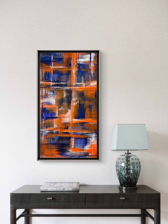 Echoes of Fire 50x90х2 cm