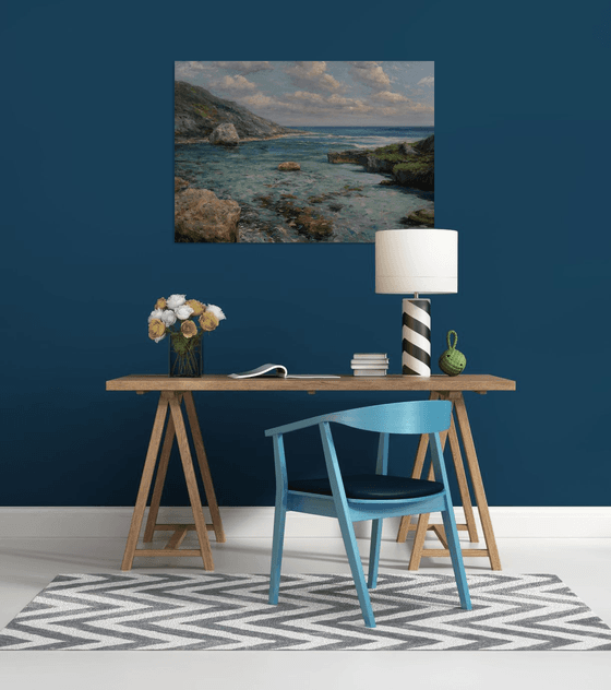 "Turquoise Depths"