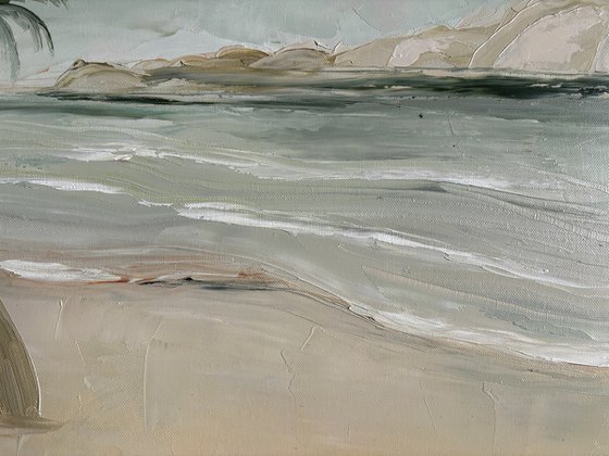 Seascape coastal beach