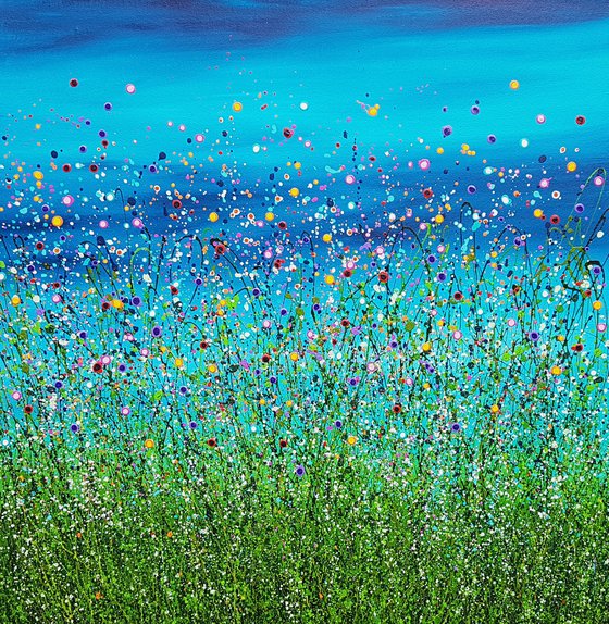 Wild Turquoise Meadows #6