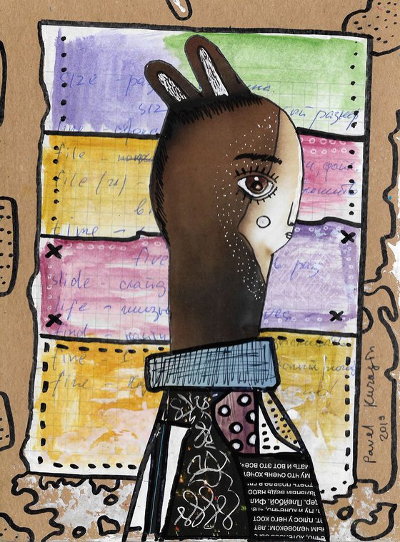 Serious Rabbit man