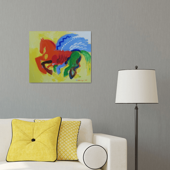 Pegasus for Vincent (van Gogh)