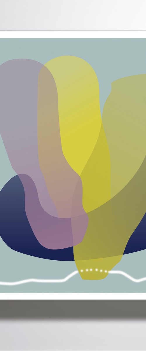 Simple 15 (Geometric Print) (2022) by Marya Matienko