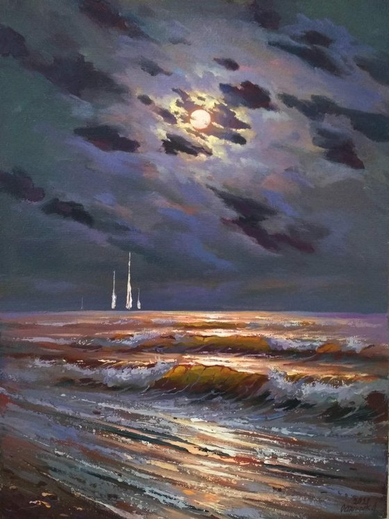 Lunar seascape 01