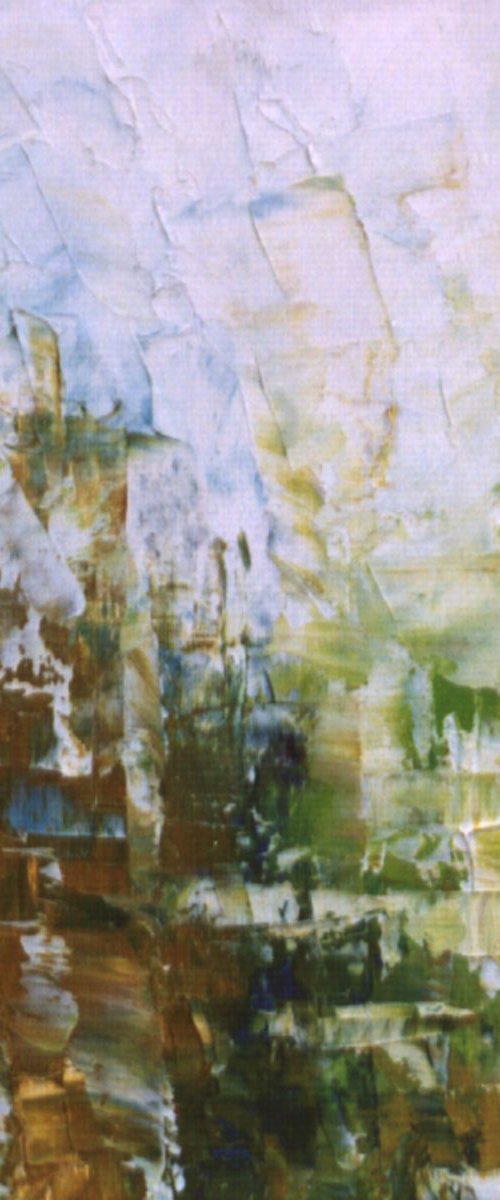 Small Abstract Forest (#521-3F) by Saroja van der Stegen