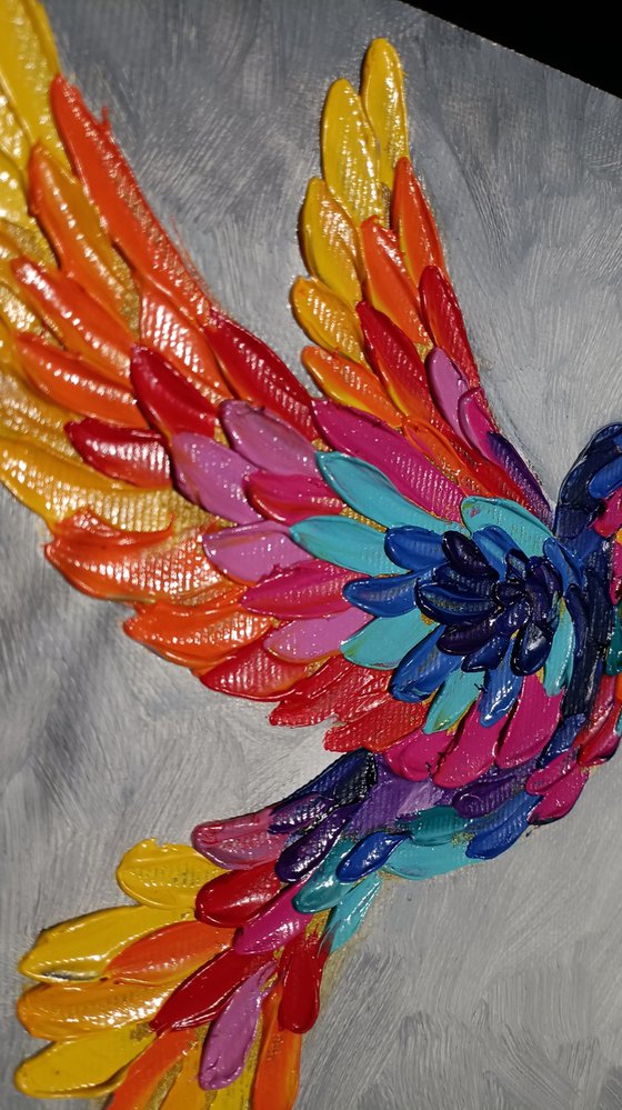 Hummingbirds in love - birds
