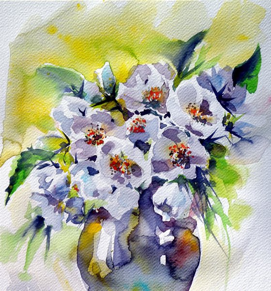White flowers III