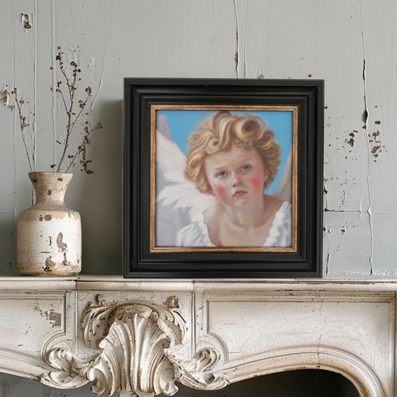 Eterno Oro, portrait of an angel