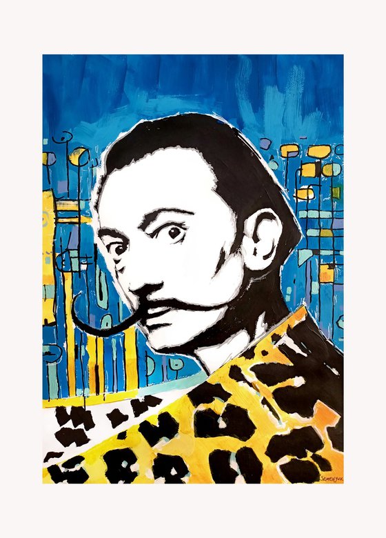 Dali in Yellow and Blue