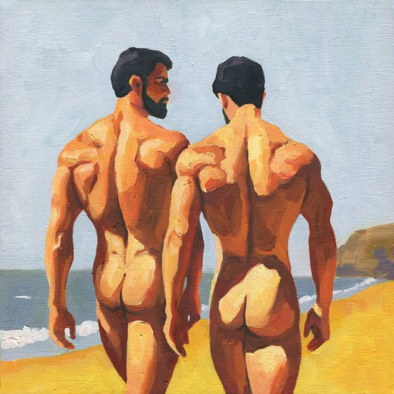 Companions by the Sea