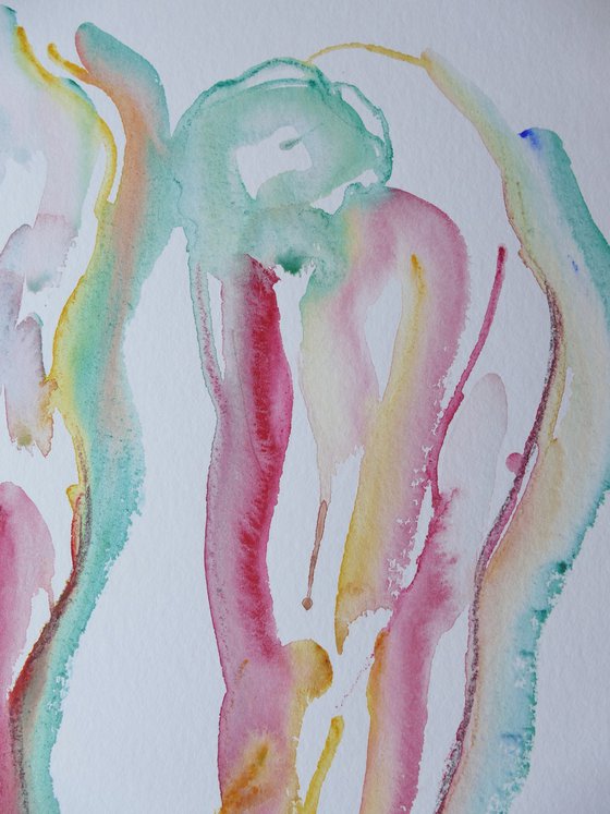 female nude 4 poses