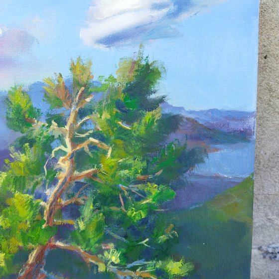 Edge of silence, Mountain landscape