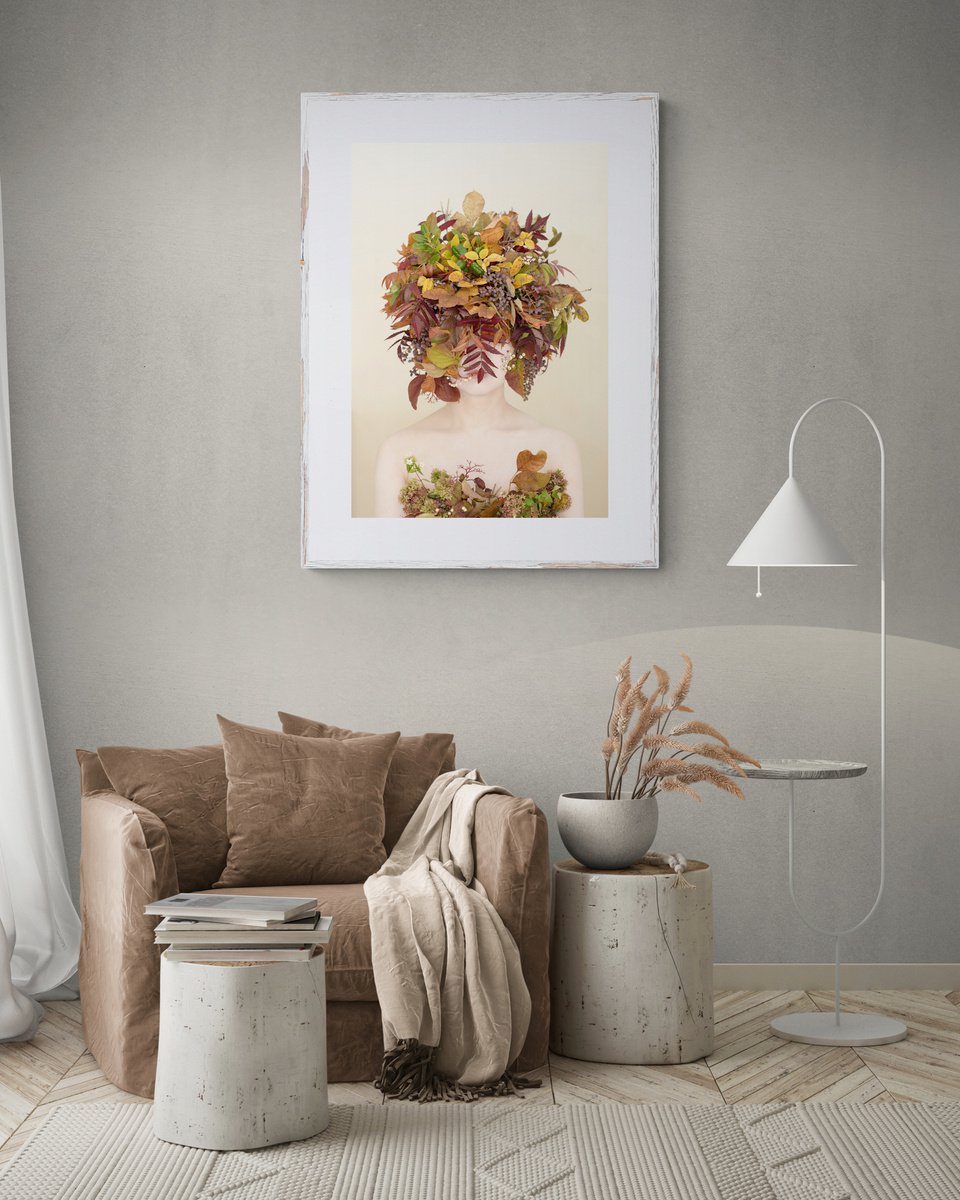 Photorealistic Portrait Photograph By Ziesook You, 24 X 36", Scent Of Broq-Pa 11052020, Original Artwork