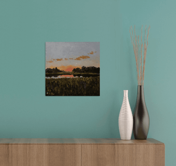 Impression. A quiet evening.