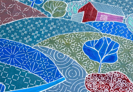 Landscape in Sachiko style