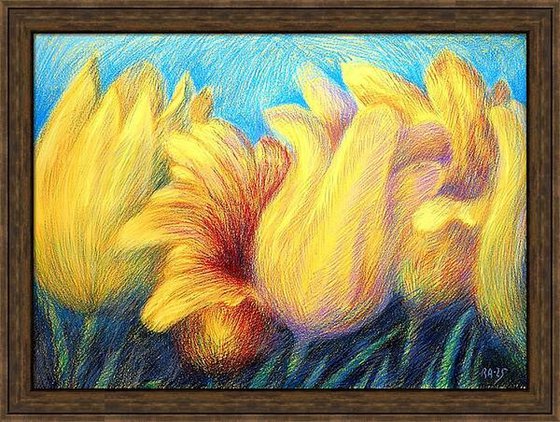 Tulips Yellow 4