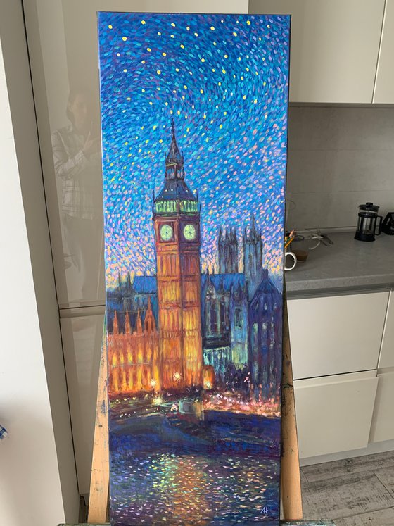 Starry London Night