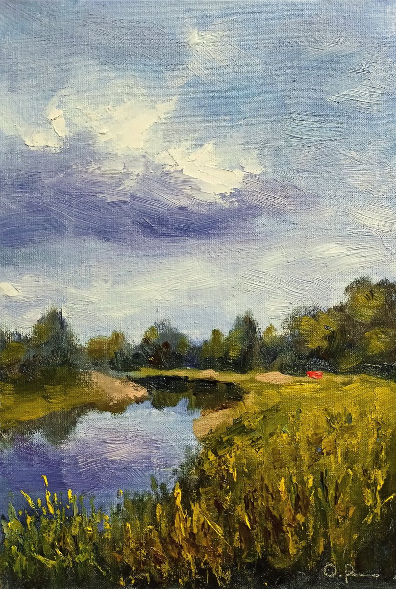Before the rain by Oleh Rak