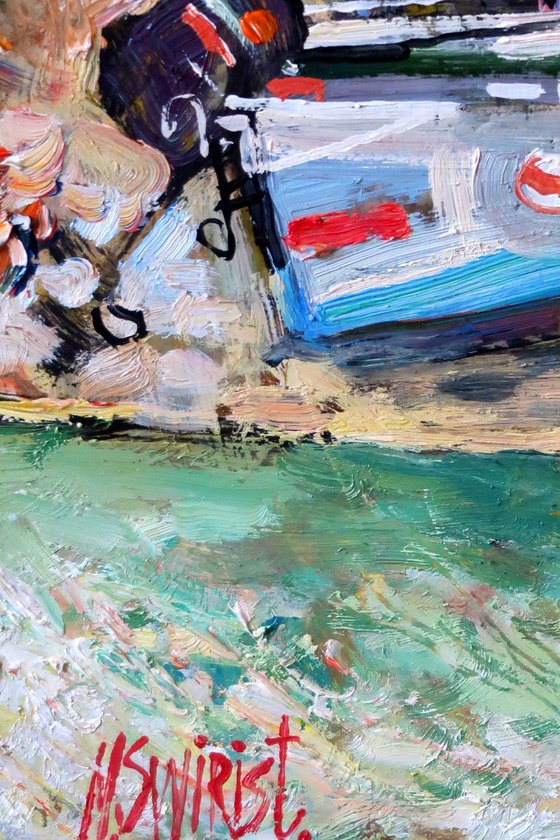 Boats in La Tremblade
